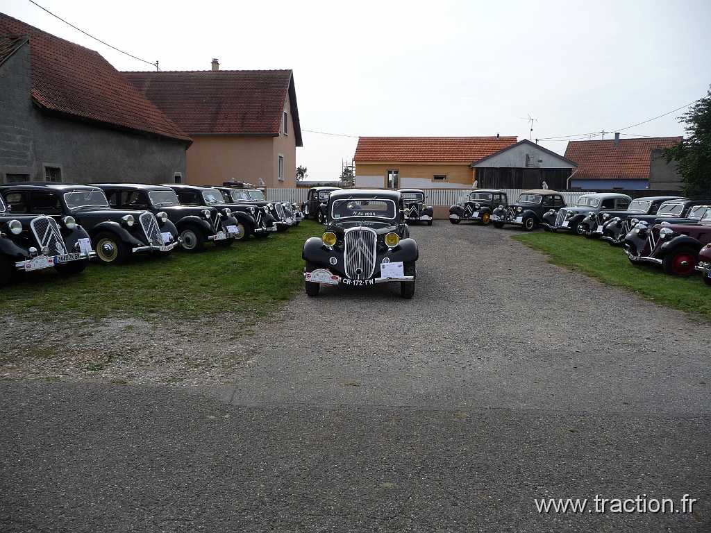 2014_Rustenhart (66).JPG - 34ème Randonnée Internationale des Vendanges organisée par le CVAAM, l'espace " 80 ans de la Traction"
